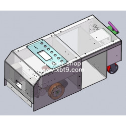 AGV小车3D_电气程序_控制界面
